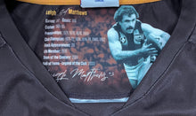Load image into Gallery viewer, Unframed LEIGH MATTHEWS Signed “Club Legend” Hawthorn Jumper

