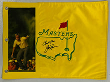 Load image into Gallery viewer, JACK NICKLAUS Signed Masters Champion Pin Flag Display
