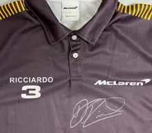 Load image into Gallery viewer, DANIEL RICCIARDO Signed McLaren F1 Team Shirt
