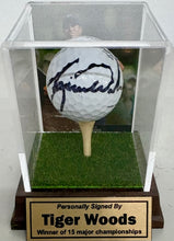Load image into Gallery viewer, TIGER WOODS “Masters Champion” Signed Masters Golf Ball in Display Box
