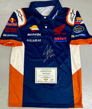 Load image into Gallery viewer, MARC MARQUEZ Signed Repsol Honda MotoGP Shirt
