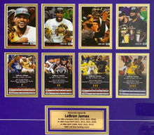 Load image into Gallery viewer, LEBRON JAMES Signed Lakers Jersey Display
