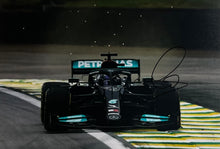 Load image into Gallery viewer, LEWIS HAMILTON Signed F1 Mercedes Photo &amp; Print Display
