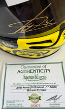 Load image into Gallery viewer, LANDO NORRIS Signed 2025 F1 Helmet
