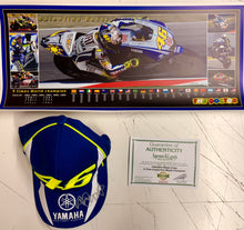 Load image into Gallery viewer, VALENTINO ROSSI Signed Cap &amp; Print
