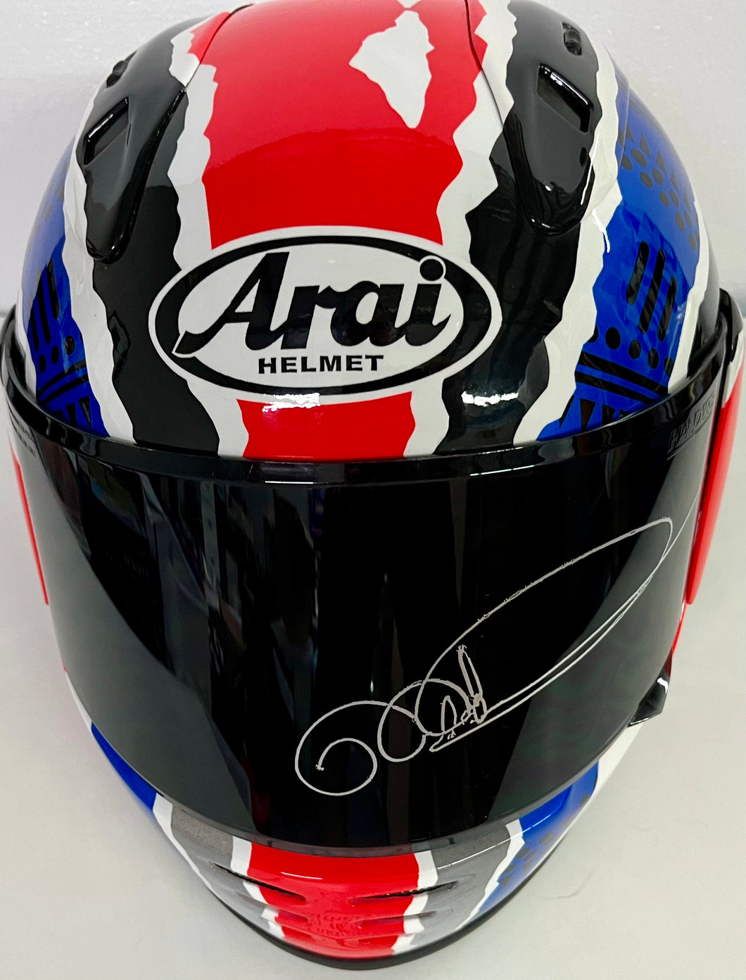 MICK DOOHAN Signed Helmet & Display Case