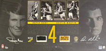 Load image into Gallery viewer, ROYCE HART &amp; DUSTIN MARTIN “Master And The Apprentice” Signed Lithograph Display
