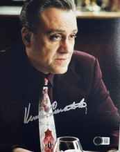 Load image into Gallery viewer, THE SOPRANOS - JAMES GANDOLFINI &amp; CAST Signed Baseball Bat &amp; Photo Collage Display
