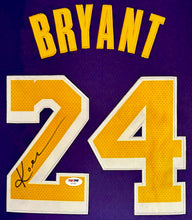 Load image into Gallery viewer, KOBE BRYANT Signed Lakers Jersey Display2
