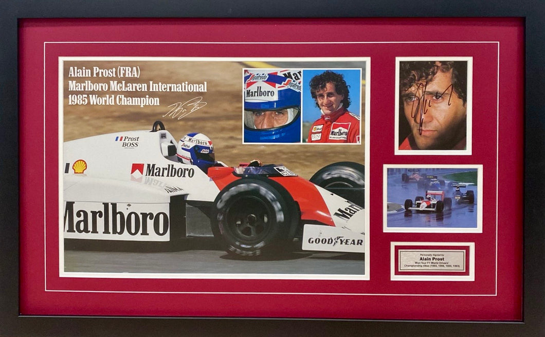 ALAIN PROST Signed 