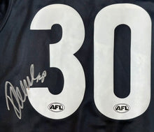 Load image into Gallery viewer, Unframed DARCY MOORE Signed Collingwood Jumper
