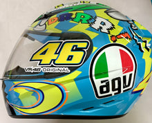 Load image into Gallery viewer, VALENTINO ROSSI Signed MotoGP “Misano Time To Wake Up” Helmet
