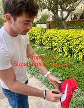 Load image into Gallery viewer, CHARLES LECLERC Signed Scuderia Ferrari Race Boot
