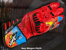 Load image into Gallery viewer, MARC MARQUEZ Signed Racing Glove &amp; Photo Montage Display
