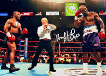 Load image into Gallery viewer, MIKE TYSON &amp; EVANDER HOLYFIELD Signed Photos Collage Display2
