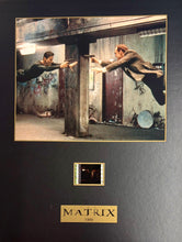 Load image into Gallery viewer, THE MATRIX - KEANU REEVES Signed Photo &amp; Filmcell Collage Display
