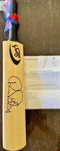 Load image into Gallery viewer, RICKY PONTING Signed Cricket Bat &amp; Photo Collage Display

