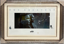 Load image into Gallery viewer, MUHAMMAD ALI Signed “The Greatest” Poster Display

