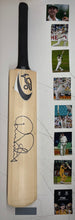 Load image into Gallery viewer, RICKY PONTING Signed Cricket Bat &amp; Photo Collage Display

