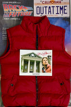 Load image into Gallery viewer, BACK TO THE FUTURE - Michael J Fox Signed Photo &amp; Jacket Display
