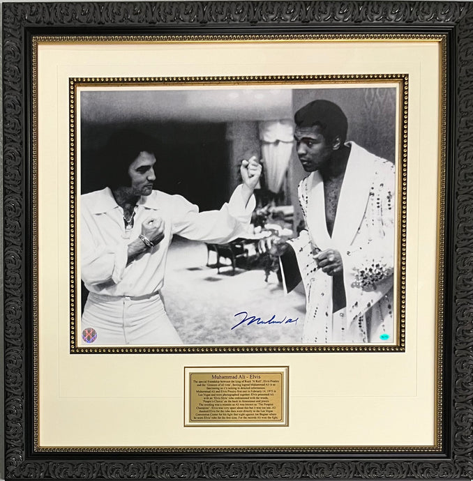 Muhammad Ali signed photo collectible