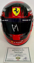 Load image into Gallery viewer, CARLOS SAINZ Signed Scuderia Ferrari F1 Helmet
