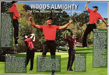Load image into Gallery viewer, TIGER WOODS Signed Masters Pin Flag Display
