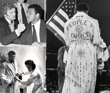 Load image into Gallery viewer, MUHAMMAD ALI Signed “Meeting with Elvis Presley" Photo Display
