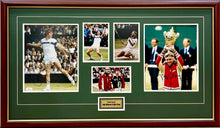 Load image into Gallery viewer, BJORN BORG &amp; JOHN McENROE Signed Photo Collage Display
