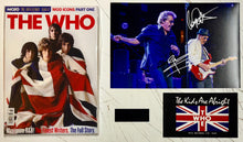 Load image into Gallery viewer, THE WHO - Pete Townshend &amp; Roger Daltrey Signed Photo Collage Display

