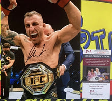 Load image into Gallery viewer, ALEX VOLKANOVSKI Signed UFC Photo Display
