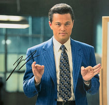 Load image into Gallery viewer, THE WOLF OF WALL STREET - LEONARDO DiCAPRIO &amp; MARTIN SCORSESE Signed Photos Display
