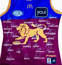 Load image into Gallery viewer, BRISBANE LIONS “2025 Premiers” Team Signed Jumper &amp; Photos/Medals Collage Display
