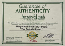 Load image into Gallery viewer, THE SUICIDE SQUAD - MARGOT ROBBIE Signed Photo Collage Display
