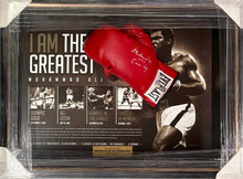 Load image into Gallery viewer, MUHAMMAD ALI aka CASSIUS CLAY Signed Boxing Glove Display
