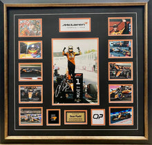 Load image into Gallery viewer, OSCAR PIASTRI Signed Photo Collage Display
