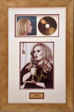 Load image into Gallery viewer, ADELE Signed Photo &amp; CD Display
