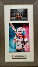 Load image into Gallery viewer, Framed Margot Robbie autographed Suicide Squad display
