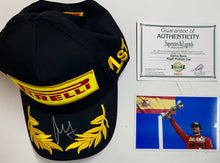 Load image into Gallery viewer, CARLOS SAINZ Signed F1 Pirelli Podium Cap
