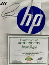 Load image into Gallery viewer, LEWIS HAMILTON Signed Scuderia Ferrari F1 Race Suit
