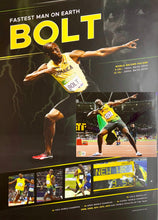 Load image into Gallery viewer, USAIN BOLT Signed Photo &amp; Rio2016 Print Display
