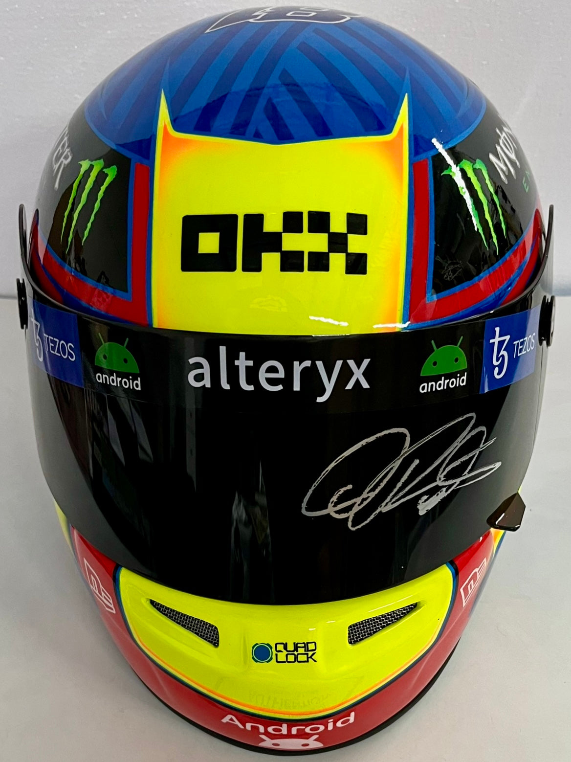 OSCAR PIASTRI Signed F1 Helmet – Superstars & Legends