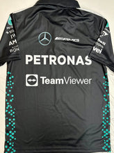 Load image into Gallery viewer, KIMI ANTONELLI &amp; GEORGE RUSSELL Signed F1 Mercedes Shirt2
