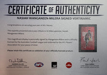 Load image into Gallery viewer, NASIAH WANGANEEN-MILERA Signed Vertiramic Print Display
