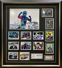 Load image into Gallery viewer, KIMI ANTONELLI “Mercedes F1 Team” Signed Photo Collage Display
