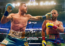 Load image into Gallery viewer, CANELO ALVAREZ Signed Photo Display
