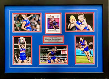 Load image into Gallery viewer, MARCUS BONTEMPELLI Signed AFL Card &amp; Photo Collage Display
