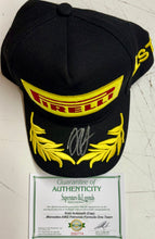 Load image into Gallery viewer, KIMI ANTONELLI Signed F1 Pirelli Podium Cap
