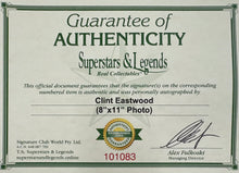 Load image into Gallery viewer, CLINT EASTWOOD Signed Photo Collage Display
