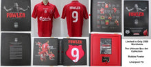 Load image into Gallery viewer, ROBBIE FOWLER Signed Liverpool Jersey “The Ultimate” Box Set
